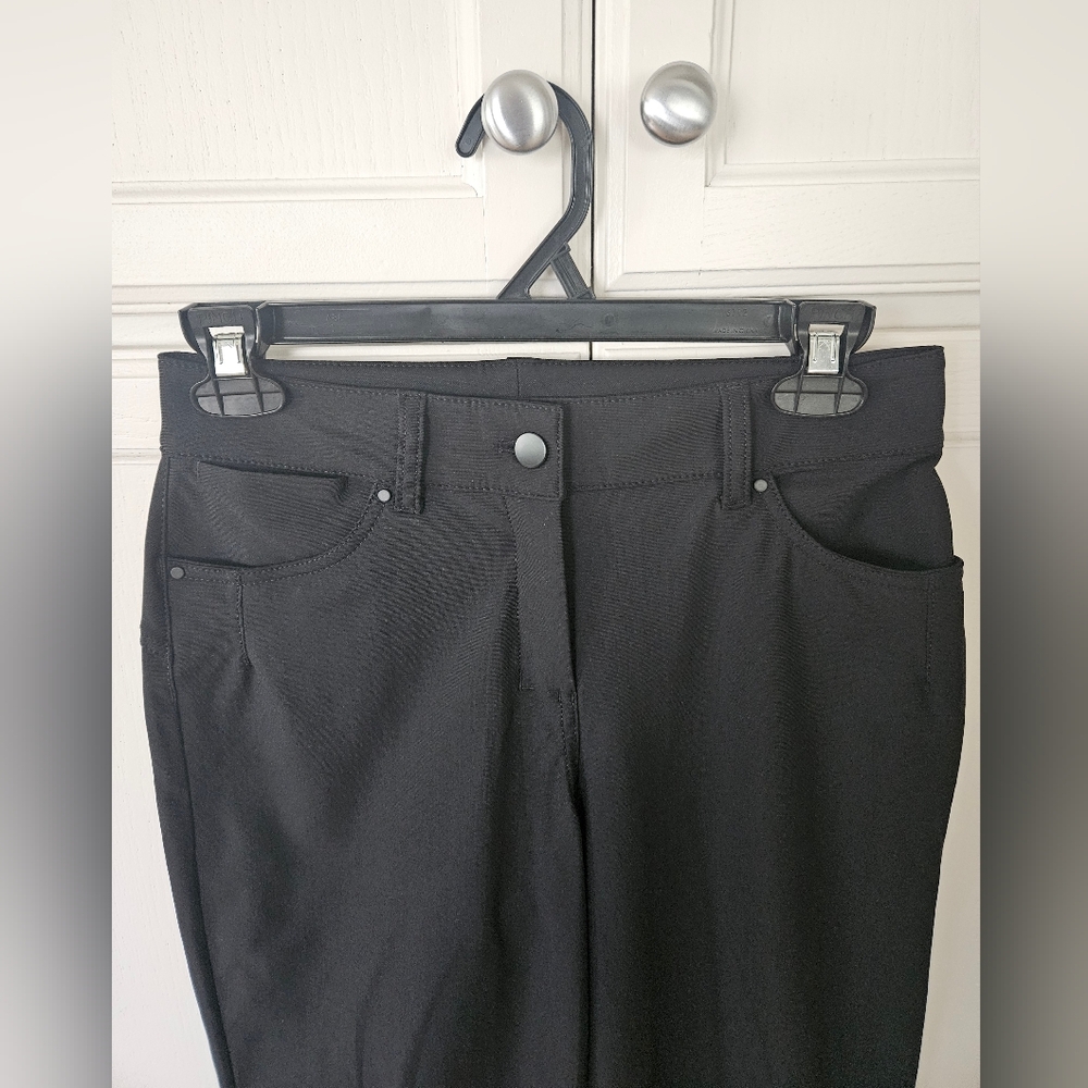 LULULEMON CITY SLEEK 5 POCKET BLACK PANT - Picture 3 of 8